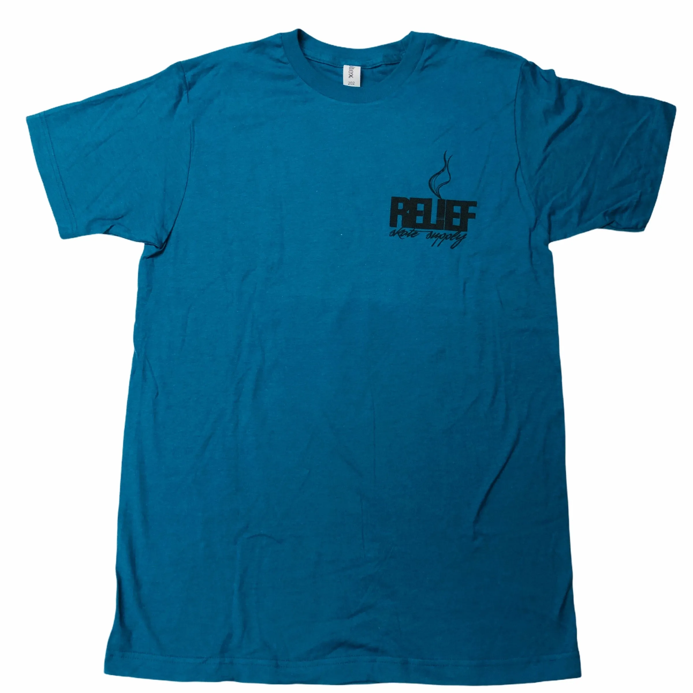 RELIEF SNAKE TEE SLATE BLUE