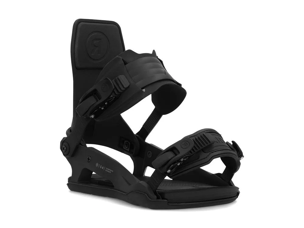 Ride 2024 C-6 Snowboard Bindings - Black