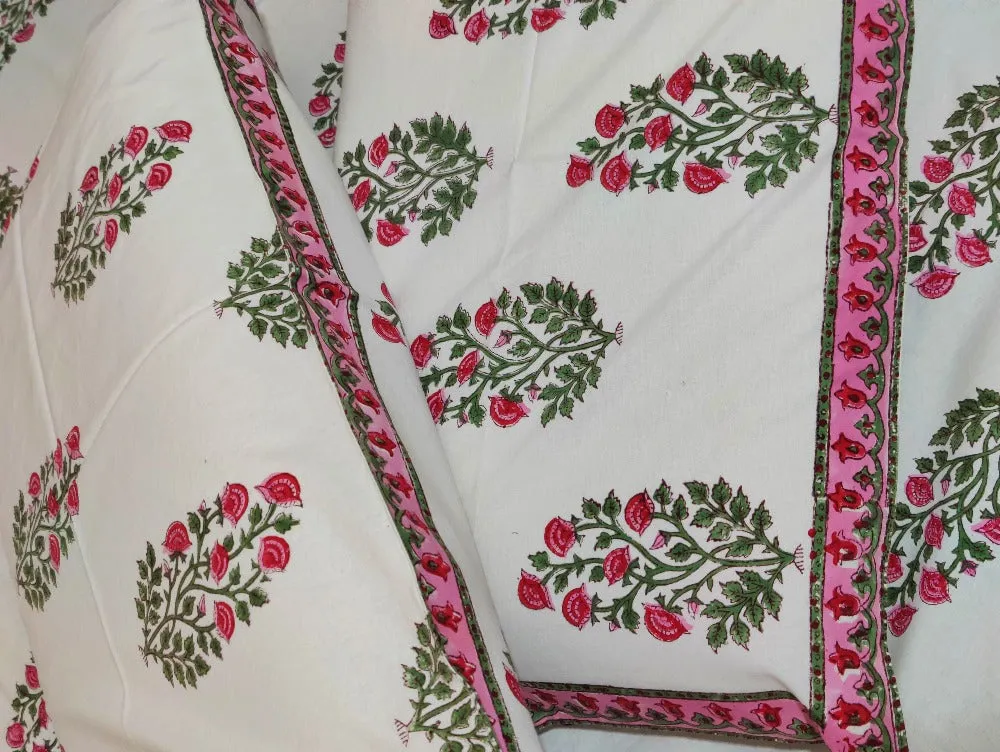 ROSE BUNCHES COTTON BEDSHEET