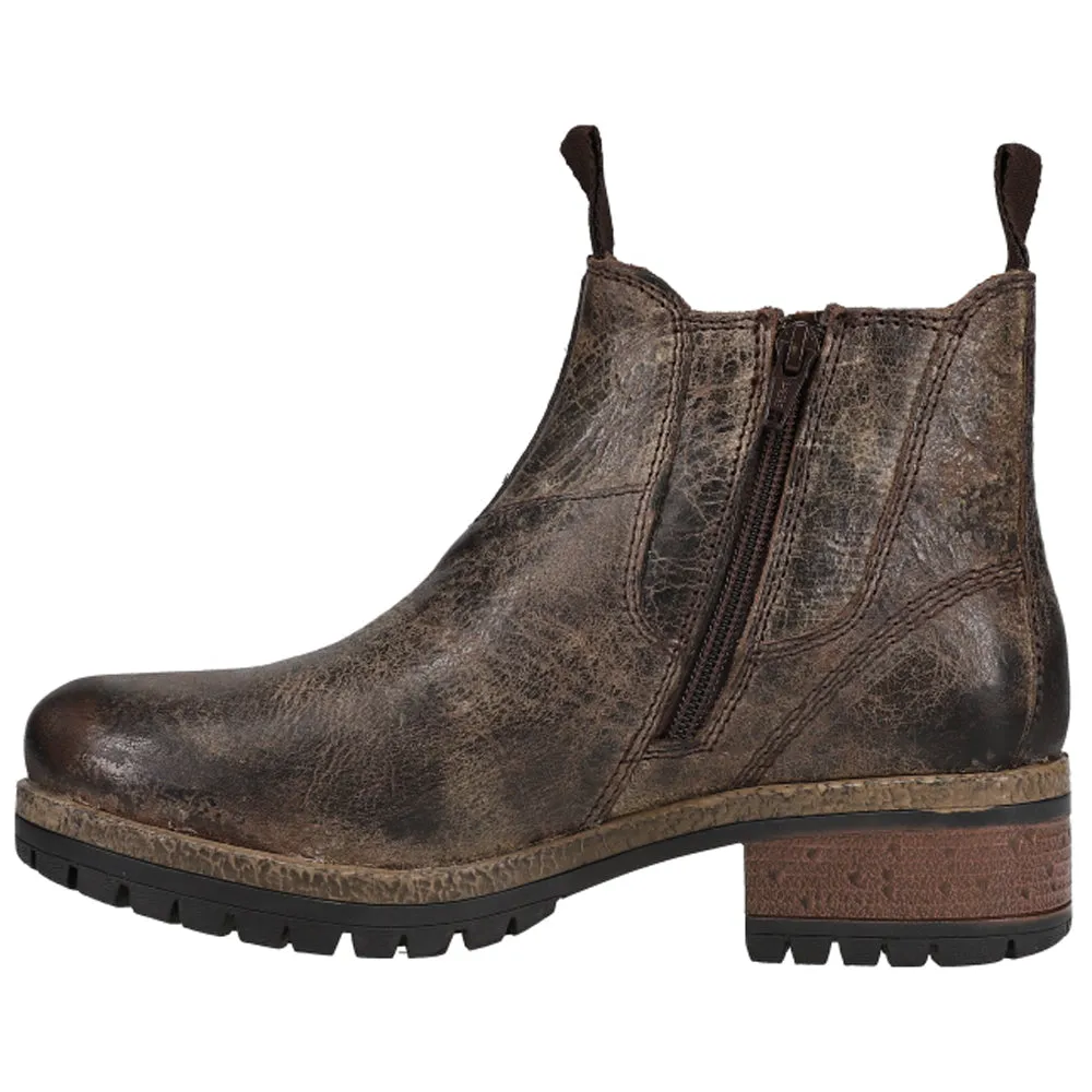 Say So Round Toe Chelsea Booties