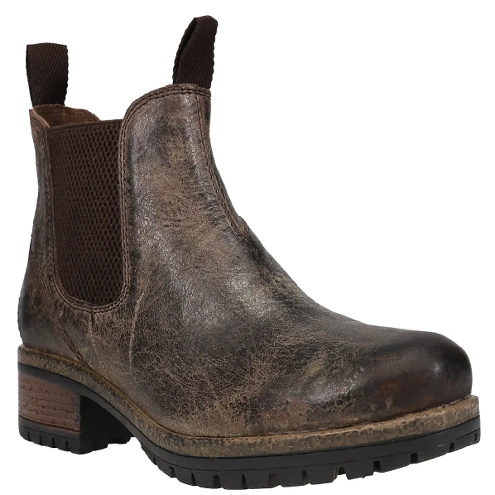 Say So Round Toe Chelsea Booties