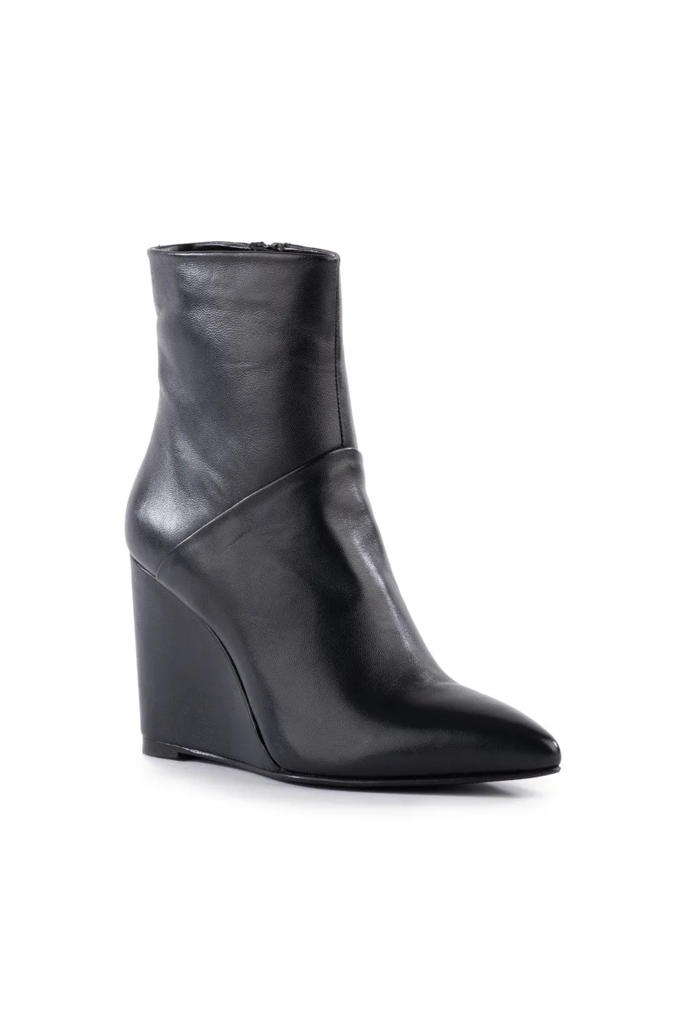 Seychelles Only Girl Bootie in Black Leather