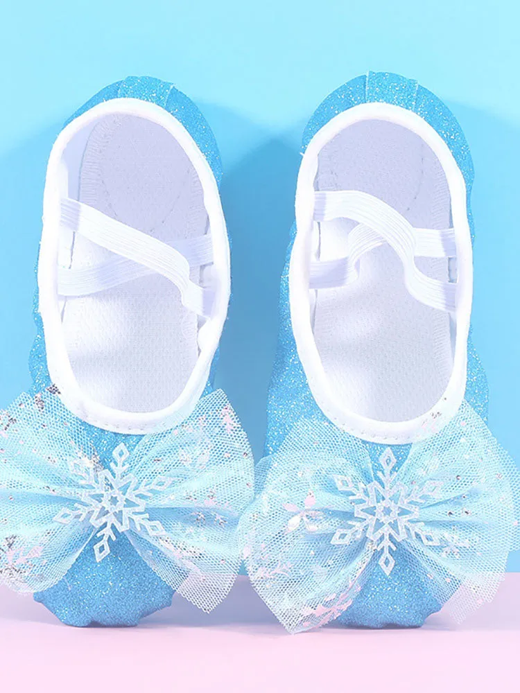 Soft Sole Practice Cat Claw Shoes Shiny Cute Ballet Shoes