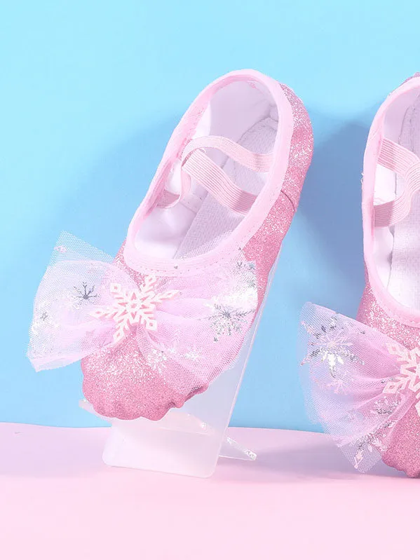 Soft Sole Practice Cat Claw Shoes Shiny Cute Ballet Shoes