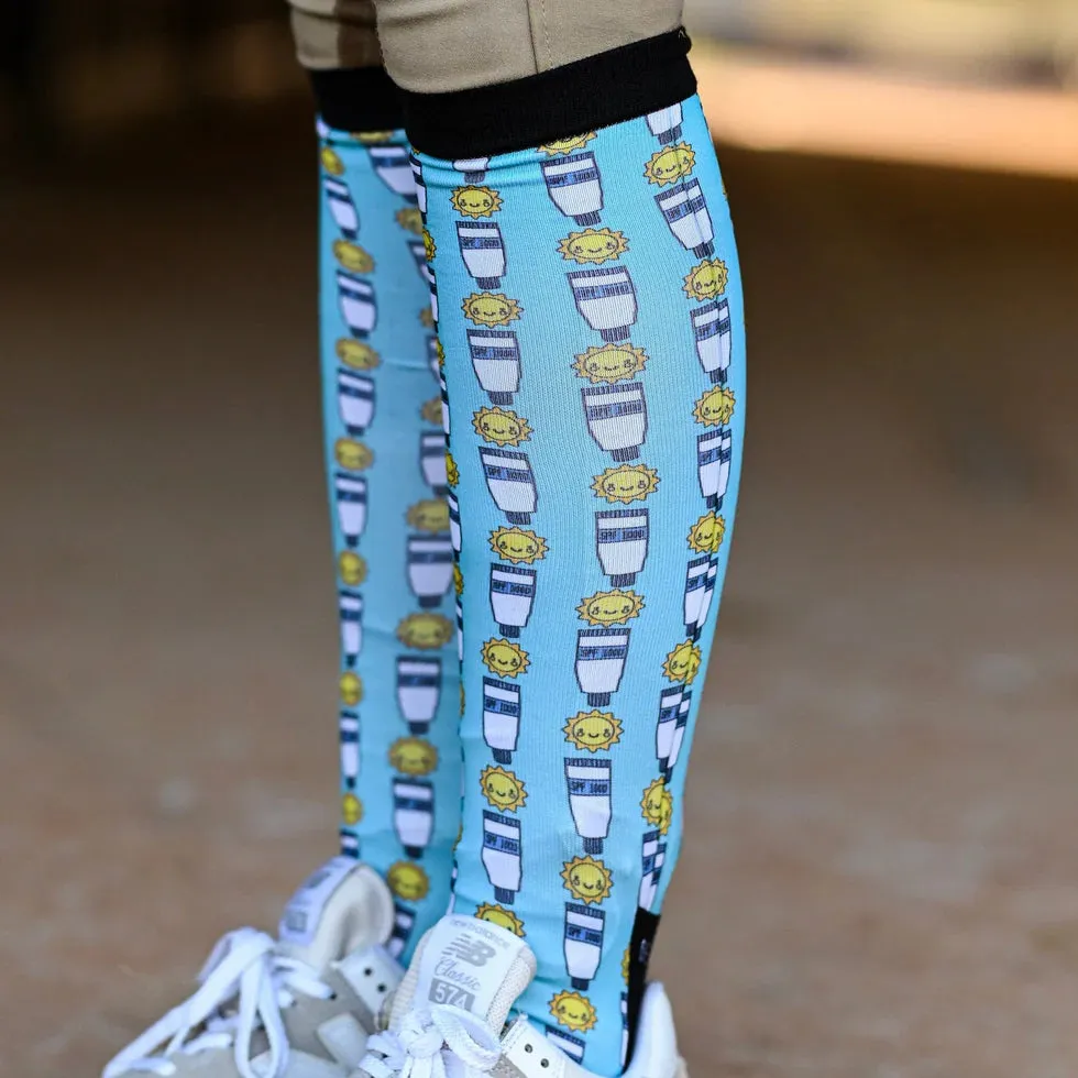 SPF 1000 Floral Pair and a Spare Socks