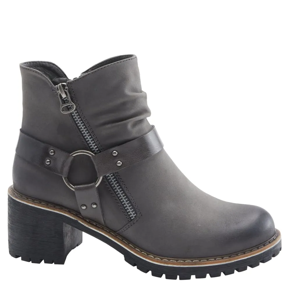 Spring Step Shoes Patrizia Firewood Women's Leather O Ring Harness Boots
