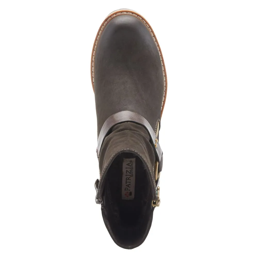 Spring Step Shoes Patrizia Firewood Women's Leather O Ring Harness Boots