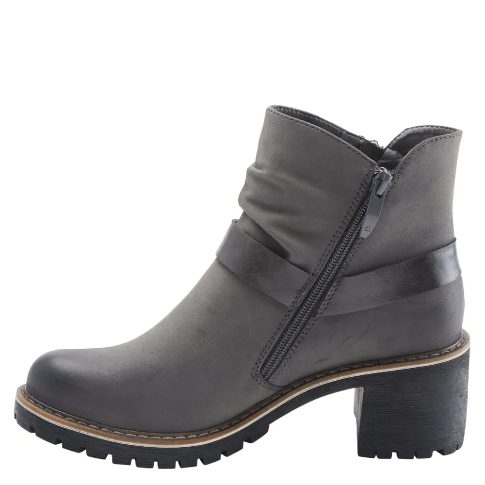 Spring Step Shoes Patrizia Firewood Women's Leather O Ring Harness Boots