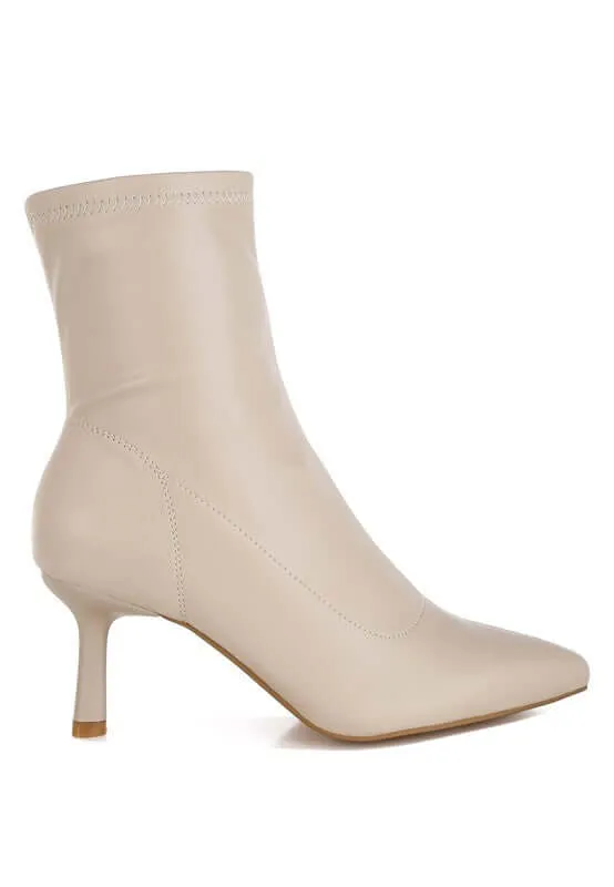 Stiletto Heel Sock Boots
