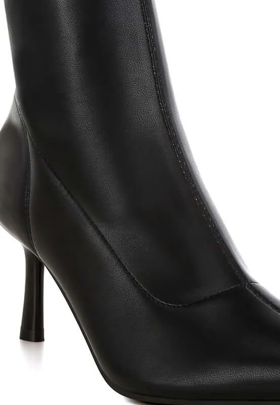 Stiletto Heel Sock Boots