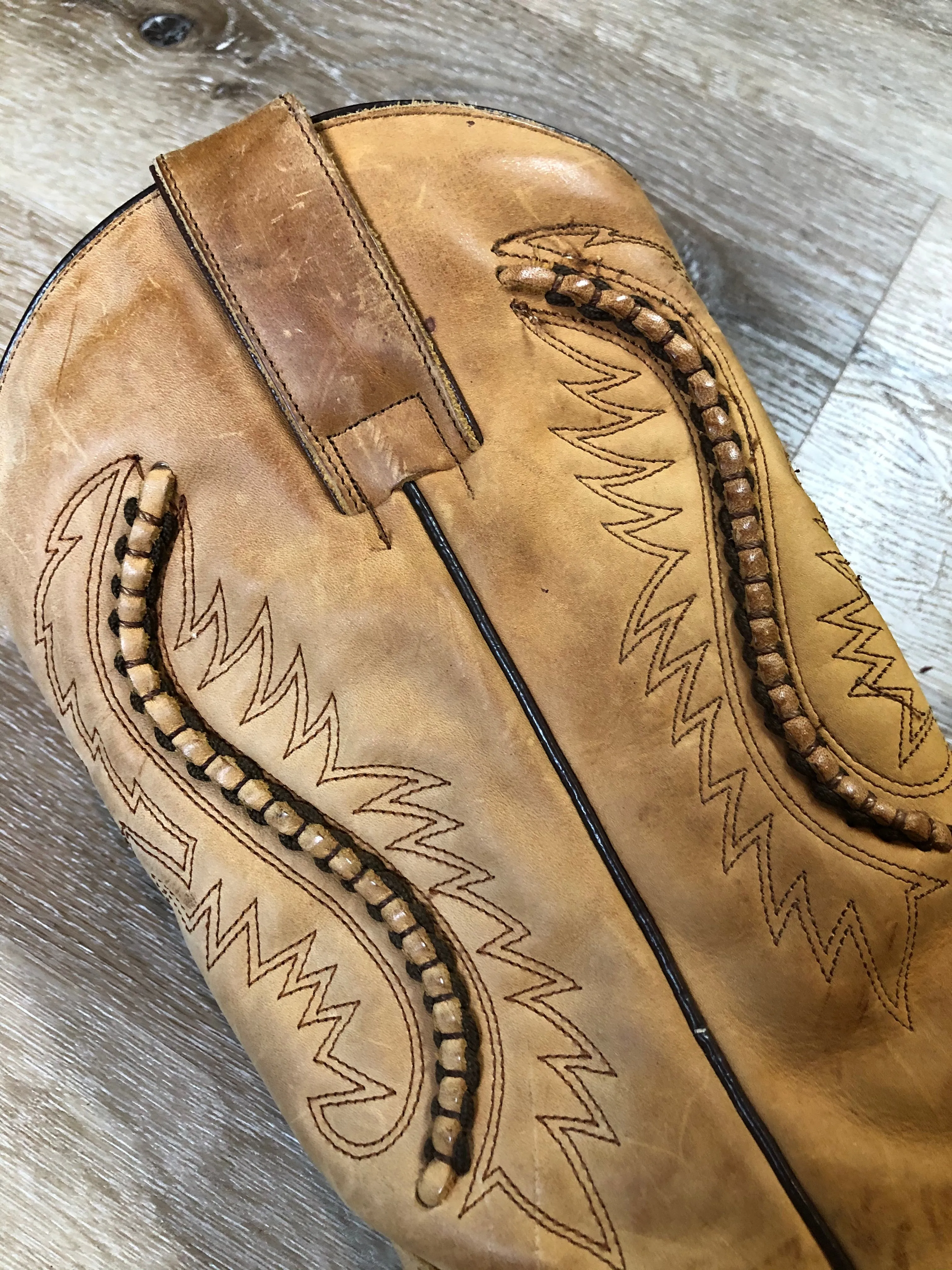 Tan Cowboy Boots SOLD
