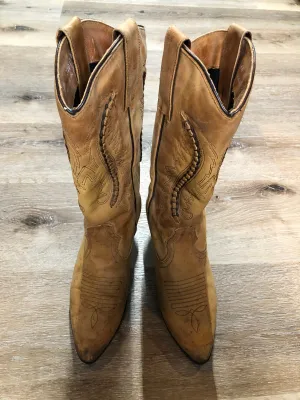 Tan Cowboy Boots SOLD
