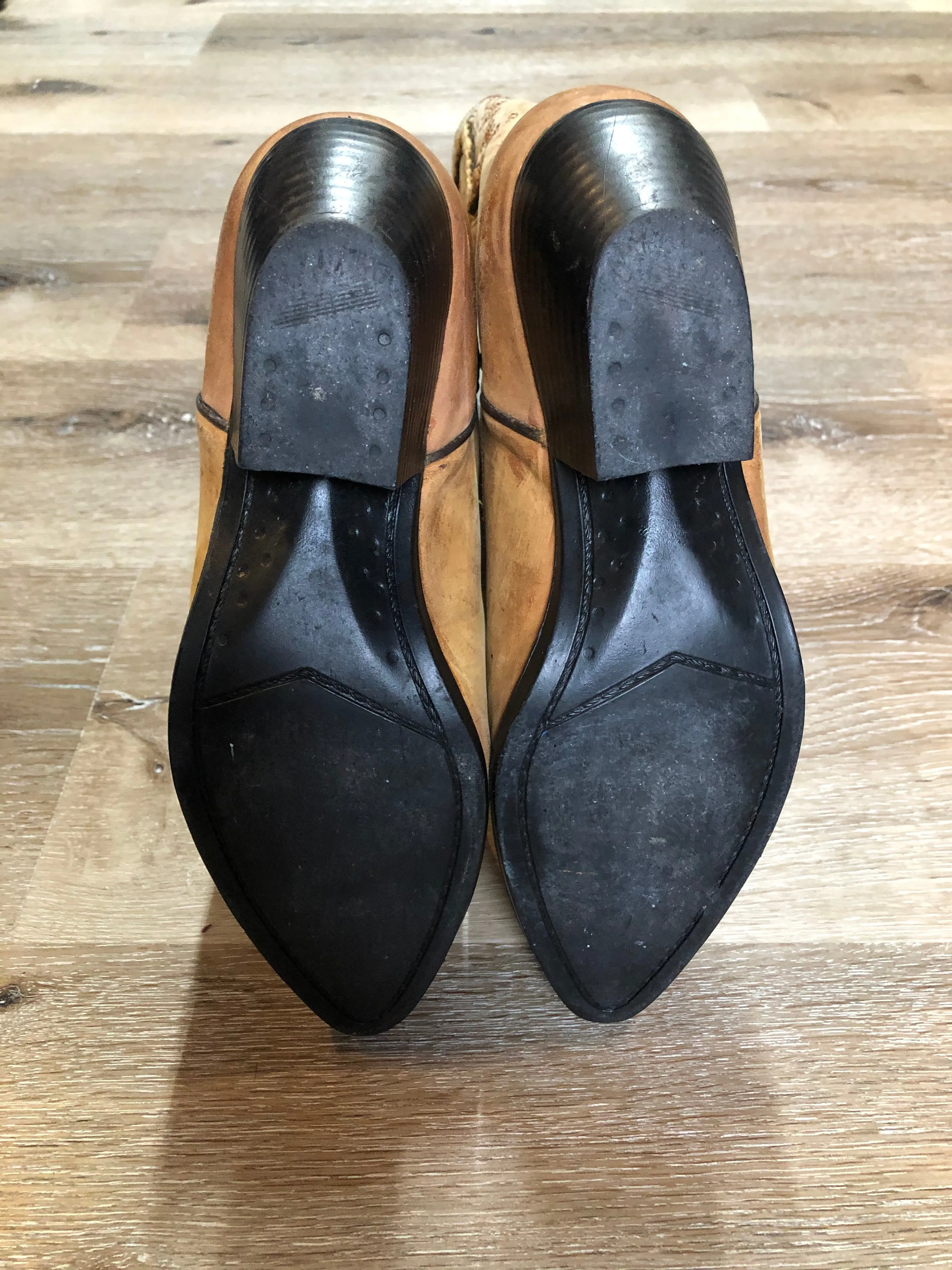 Tan Cowboy Boots SOLD