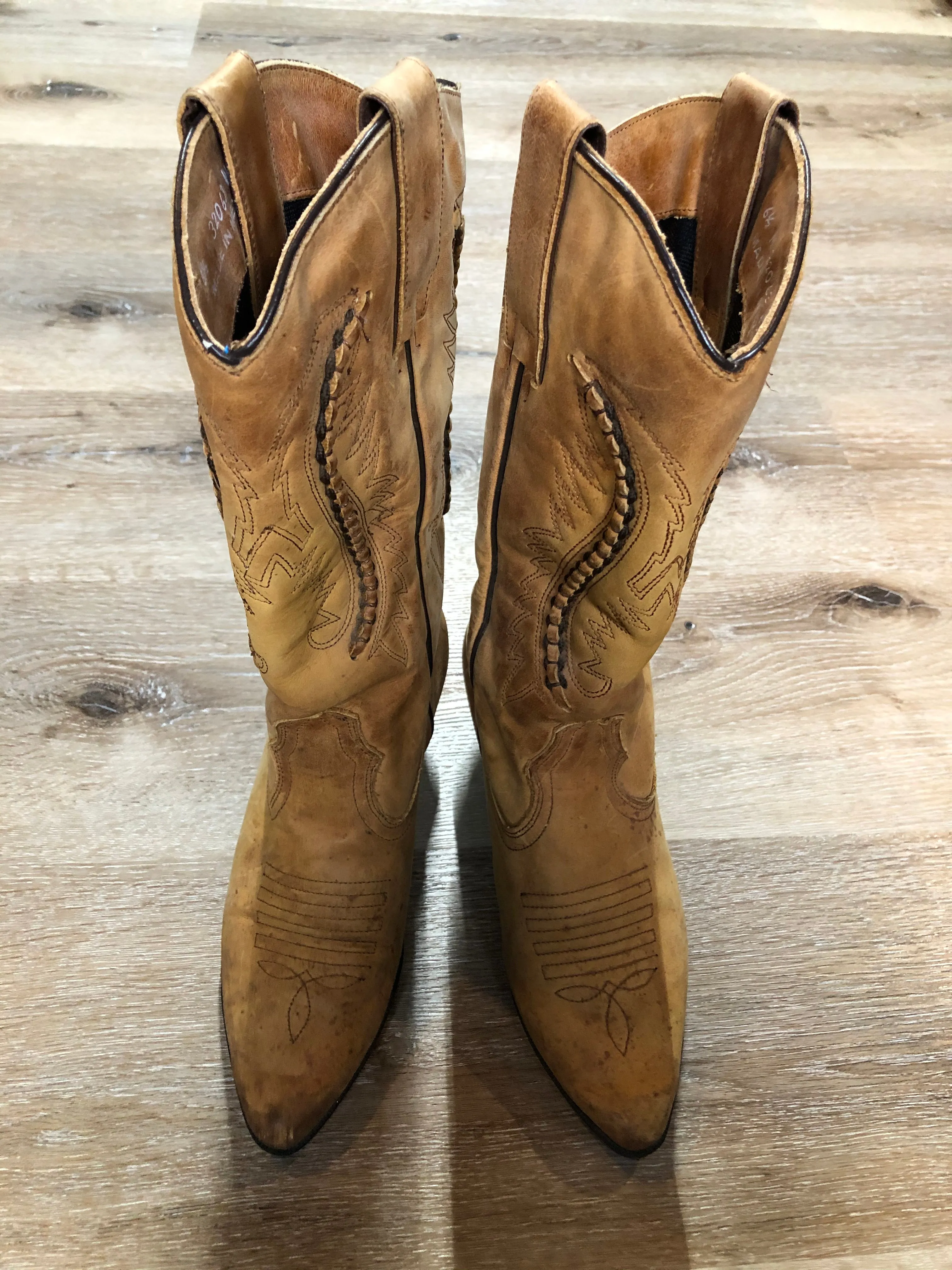 Tan Cowboy Boots SOLD