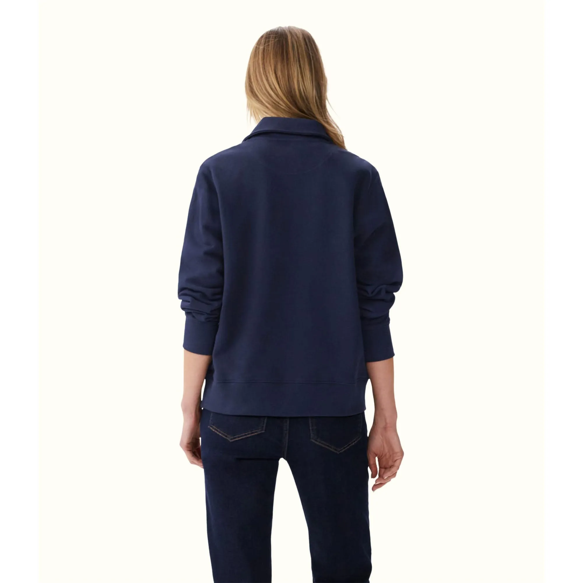 Trickett 1/4 Zip Neck Sweatshirt Womens