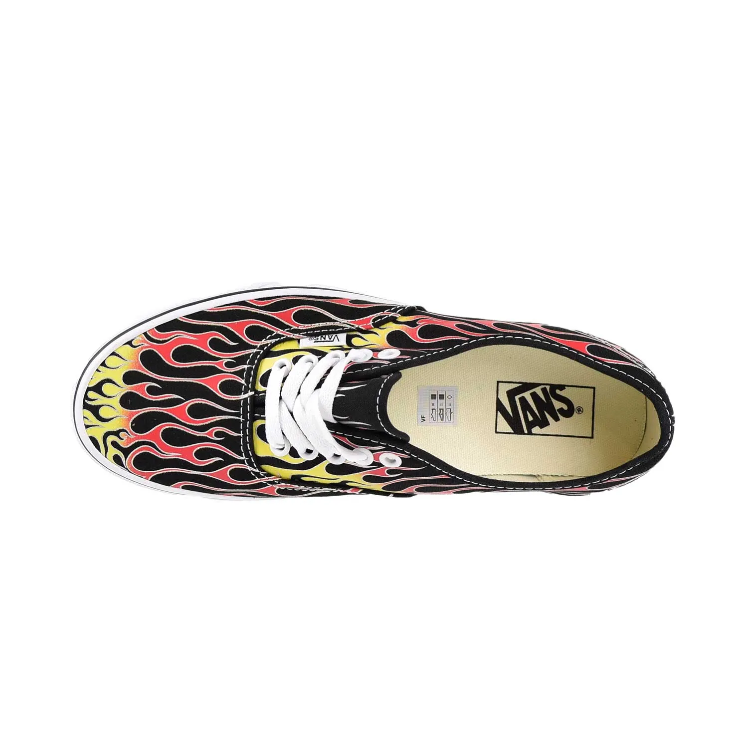 Vans Authentic Mens Shoes Flames Blast
