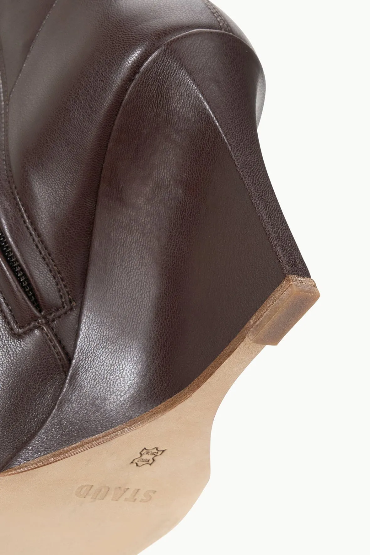 VESPER ANKLE WEDGE BOOT | ESPRESSO