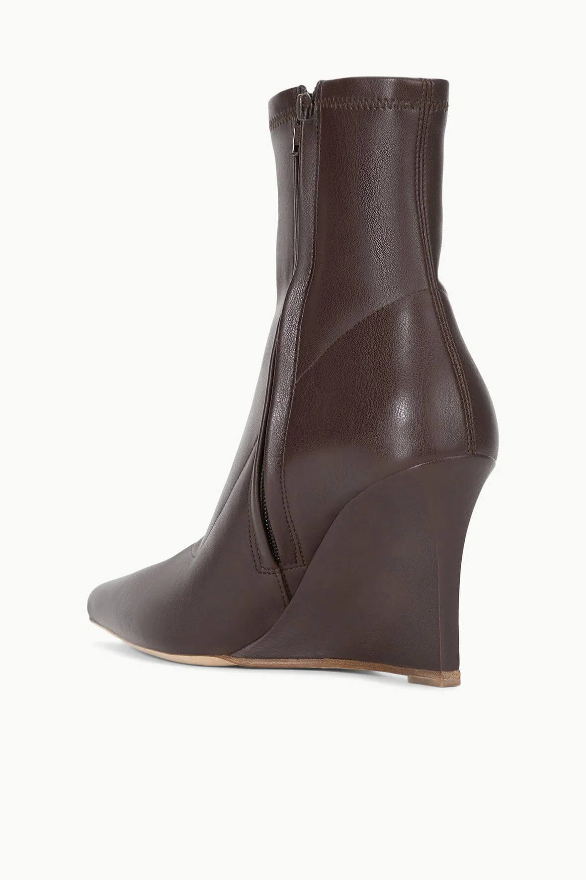 VESPER ANKLE WEDGE BOOT | ESPRESSO