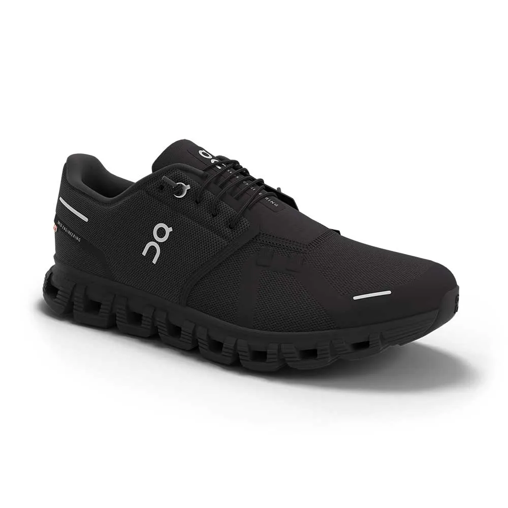 Women's Cloud 6 Running Shoe - Black/Black - Regular (B)