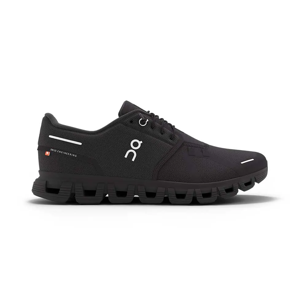 Women's Cloud 6 Running Shoe - Black/Black - Regular (B)