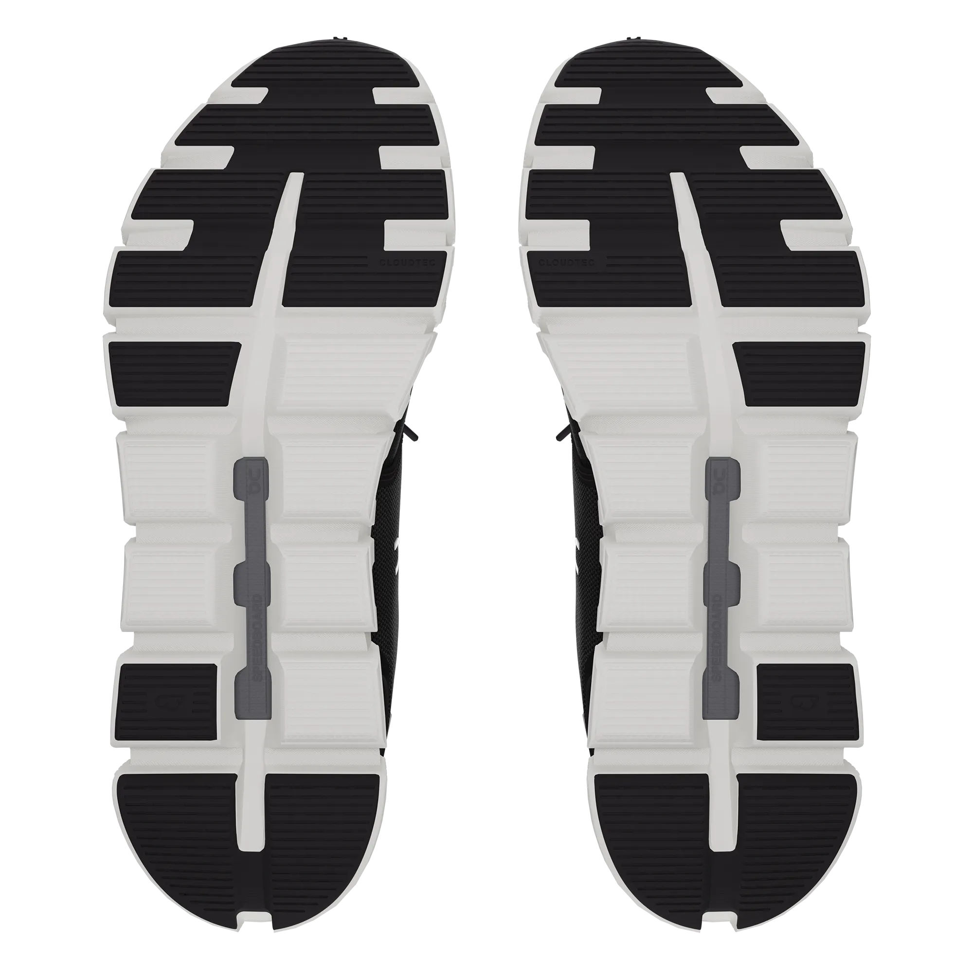 Women's Cloud 6 Running Shoe - Black/White - Regular (B)