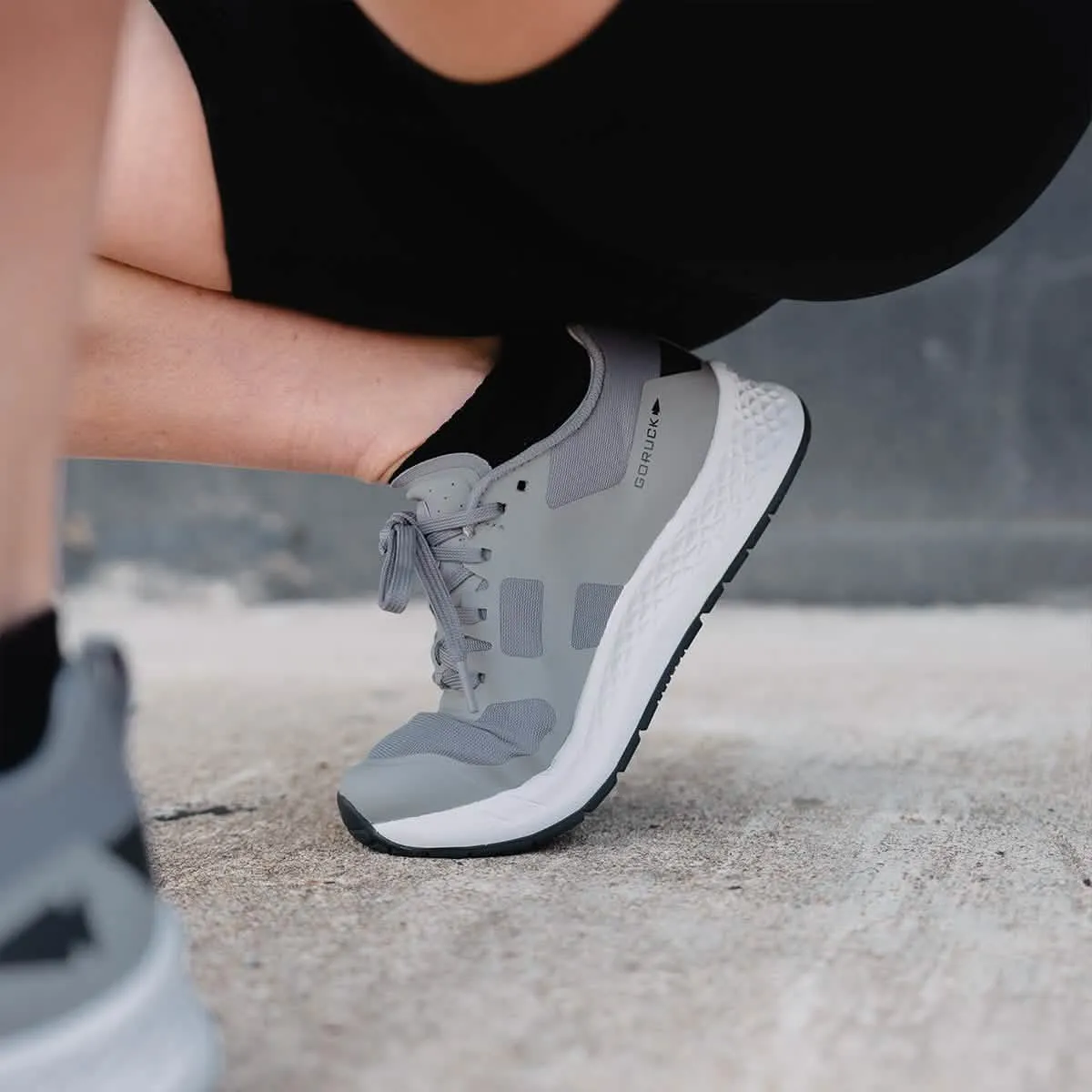 Women's Rough Runner - Speed Grey   White